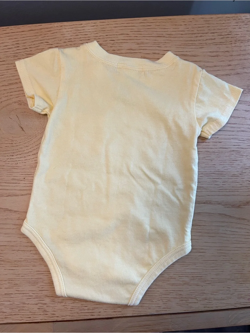 Ralph Lauren Butter Yellow Baby One-Piece Bodysuit